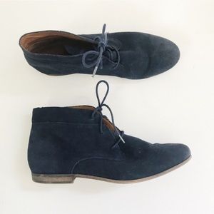 Franco Sarto Navy Booties